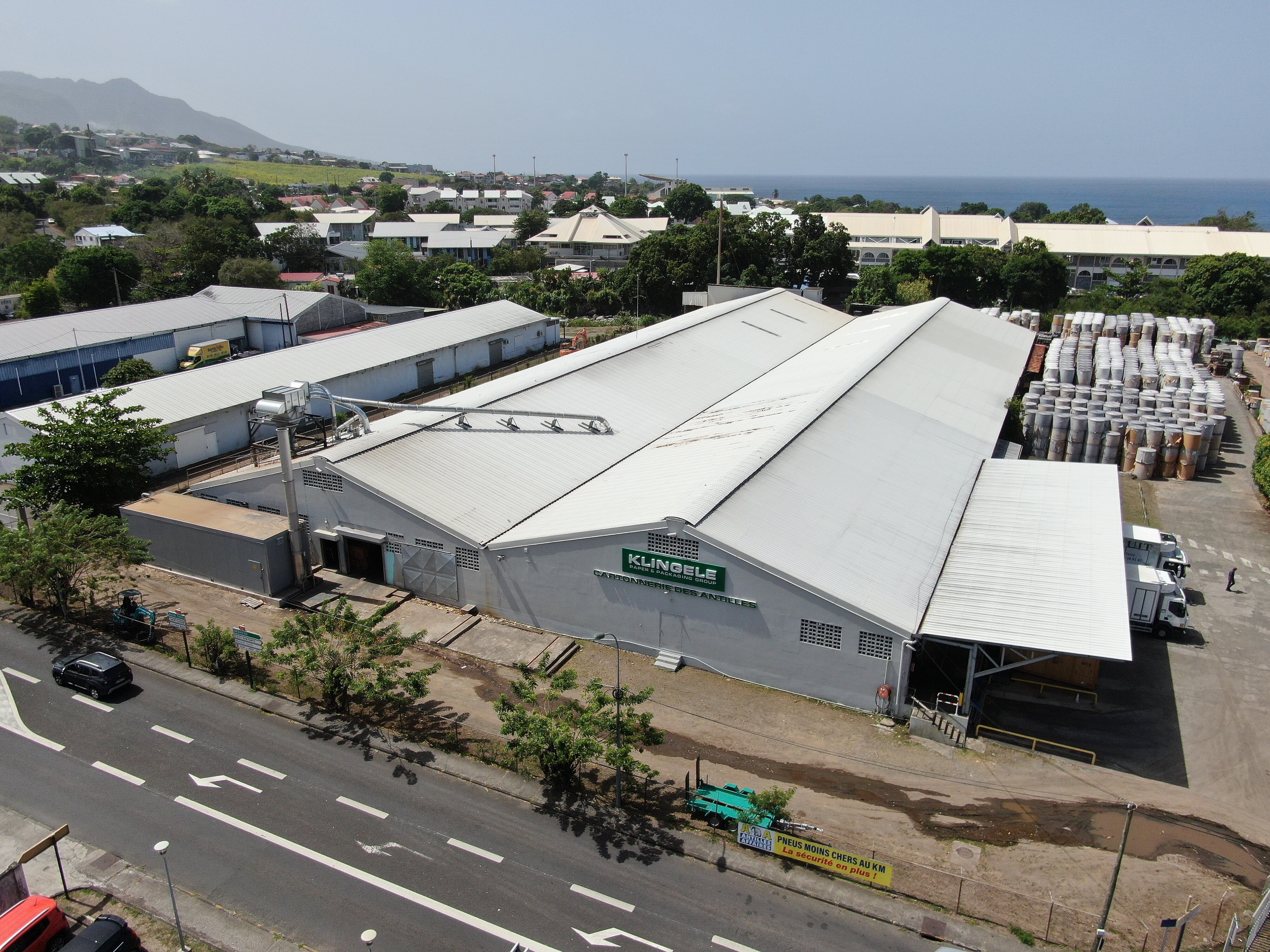 Baillif corrugated board plant
