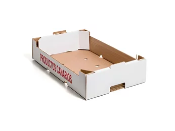 Box for peaches and other stone fruit Box for peaches and other stone fruit