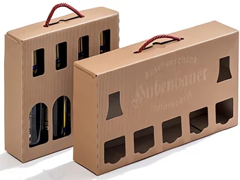 High quality corrugated cardboard carrier packaging for bottles High quality corrugated cardboard carrier packaging for bottles