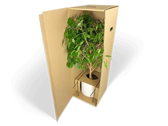 Embalaje de envío para plantas pesadas Embalaje de envío para plantas pesadas