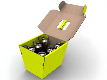 A cooler as a transport box for cold drinks or food in summer A cooler as a transport box for cold drinks or food in summer