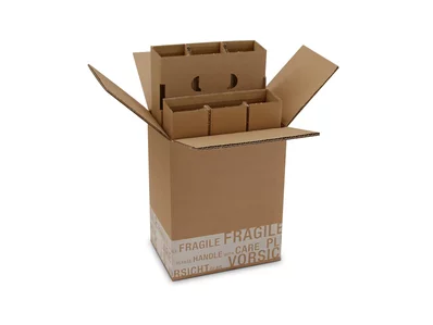 Versandverpackung namens Systema Prost Versandverpackung namens Systema Prost