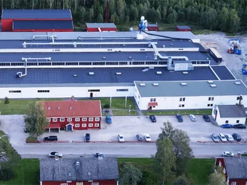 Corrugated board factory Bäckefors Corrugated board factory Bäckefors