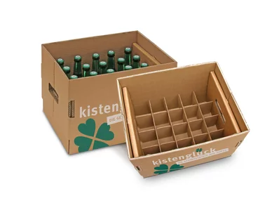Bierkasten aus Wellpappe - Kistenglück