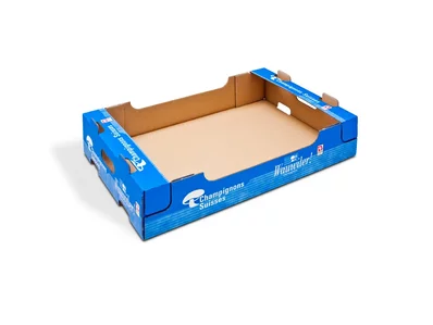 Die-cut packaging for mushrooms - Wauweiler Die-cut packaging for mushrooms - Wauweiler