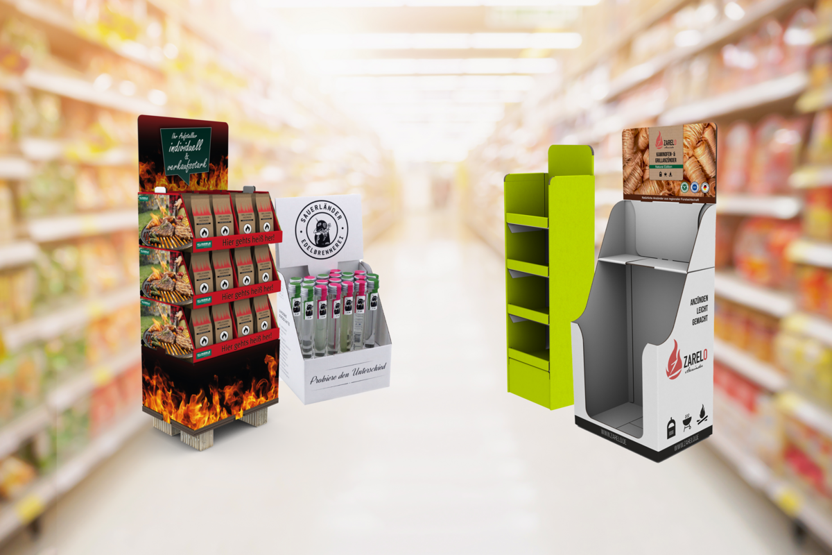 Displays am POS | Alle Infos über Verkaufsdisplays