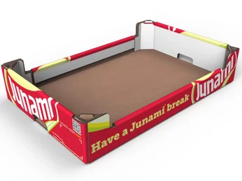 Die-cut packaging food - Junami Tray Die-cut packaging food - Junami Tray