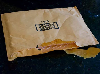 Torn package Torn package
