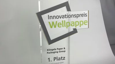 Innovationspreis Wellpappe aus Glas 
