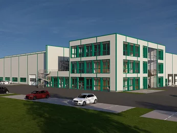 Mit dem Neubau stellt Klingele die Zukunftsfähigkeit des Standorts in der Region Limburg für Mitarbeiterinnen und Mitarbeiter sowie Kunden sicher. (Quelle: Klingele Paper & Packaging) Mit dem Neubau stellt Klingele die Zukunftsfähigkeit des Standorts in der Region Limburg für Mitarbeiterinnen und Mitarbeiter sowie Kunden sicher. (Quelle: Klingele Paper & Packaging)