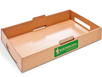 Die-cut packaging for fruit and vegetables - Kiepenkerl Die-cut packaging for fruit and vegetables - Kiepenkerl