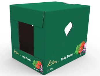 Wrap-around packaging - KIM Apple Cider Vinegar Wrap-around packaging - KIM Apple Cider Vinegar