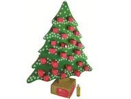 Freistehender Adventskalender in Form eines Weihnachtsbaumes Freistehender Adventskalender in Form eines Weihnachtsbaumes