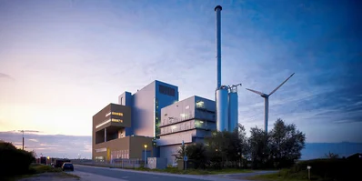 Thermal substitute fuel power plant in Weener
