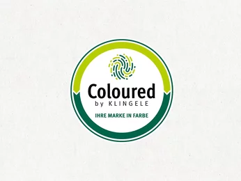 Coloured by Klingele. Das Klingele Qualitätsversprechen. Hochwertiges Bedrucken von Verpackungen. Coloured by Klingele. Das Klingele Qualitätsversprechen. Hochwertiges Bedrucken von Verpackungen.