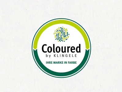 Coloured by Klingele. Das Klingele Qualitätsversprechen. Hochwertiges Bedrucken von Verpackungen.