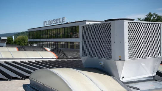 Kühlsystem der Klingele Produktion in Grunbach
