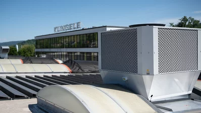 Kühlsystem der Klingele Produktion in Grunbach