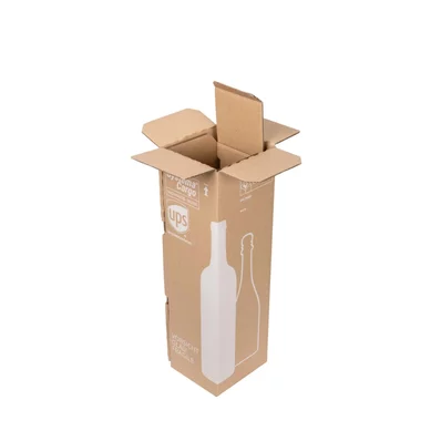Flaschen-Versandkartons (für 1-3 Flaschen inkl. Einlage) Flaschen-Versandkartons (für 1-3 Flaschen inkl. Einlage)