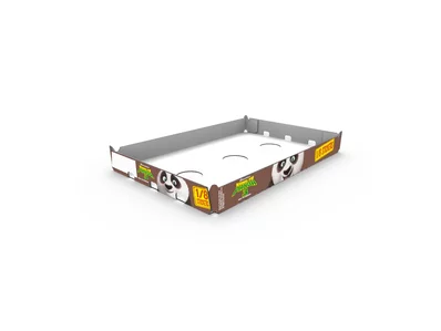 Envasado troquelado para productos lácteos con Zott KungFu Panda Envasado troquelado para productos lácteos con Zott KungFu Panda