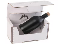 Einzelversandverpackung für Gin / Rum aus Wellpappe Einzelversandverpackung für Gin / Rum aus Wellpappe