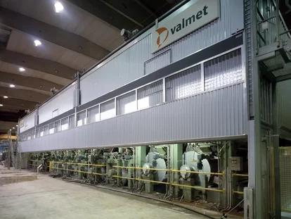 Paper machine, Weener paper mill Paper machine, Weener paper mill