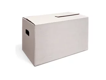Umzugskarton aus robuster Wellpappe Umzugskarton aus robuster Wellpappe