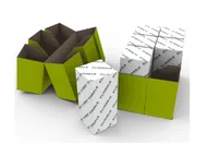 Transportverpackung mit Automatikgefache