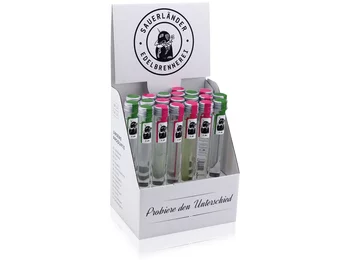 Expositor de mostrador para botellas de formas inusuales Expositor de mostrador para botellas de formas inusuales