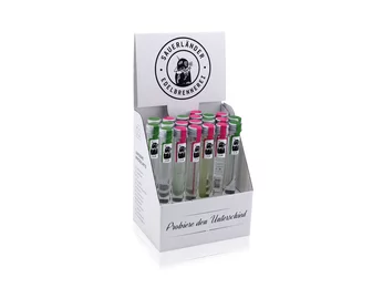 Expositor de mostrador para botellas de formas inusuales Expositor de mostrador para botellas de formas inusuales