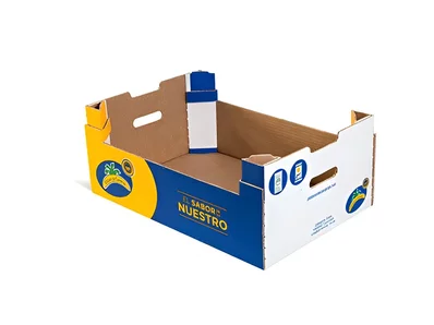Caja de plátanos marrón (18 kg)