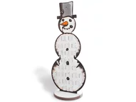 Schneemann Adventskalender aus Wellpappe Schneemann Adventskalender aus Wellpappe
