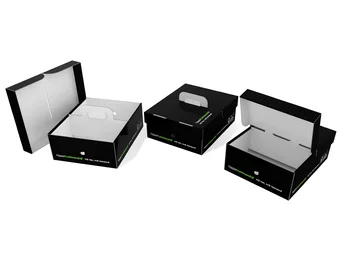 Packaging for plant with pot - Groene Loo BlomepostSales packaging with handle and two-part lid - hippefruitmaid Packaging for plant with pot - Groene Loo BlomepostSales packaging with handle and two-part lid - hippefruitmaid