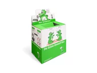Grüne Umweltbox mit Drachen bedruckt Grüne Umweltbox mit Drachen bedruckt
