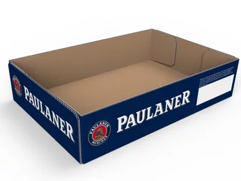 Die-cut packaging for drinks - Paulaner Die-cut packaging for drinks - Paulaner