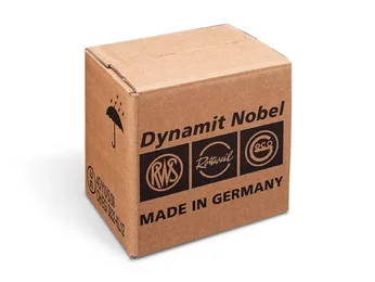 Gefahrgutverpackung aus Wellpappe für Dynamit Nobel Gefahrgutverpackung aus Wellpappe für Dynamit Nobel
