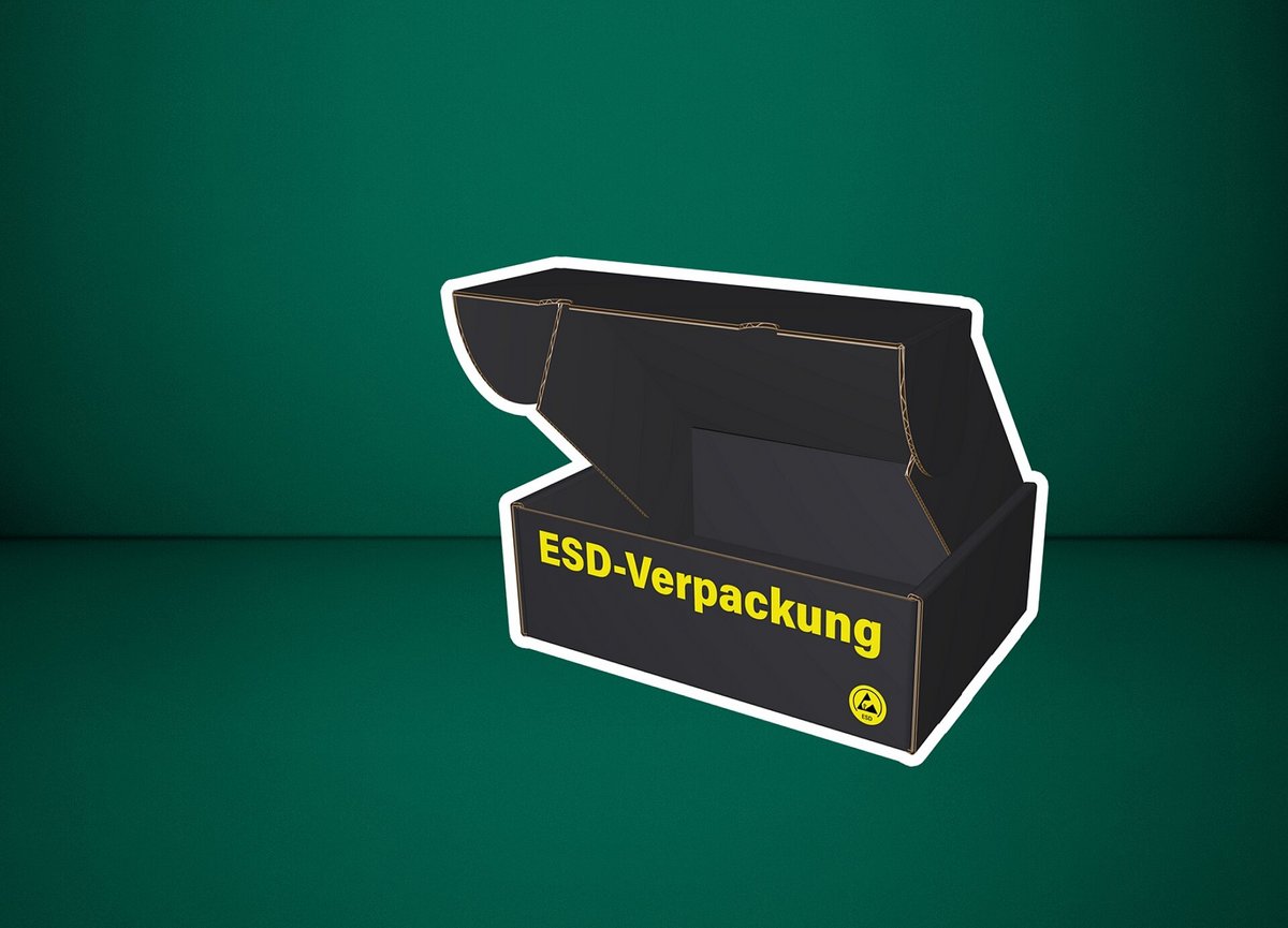 Wellbag ESD-Verpackungen aus Wellpappe | Schutz für elektronische Bauteile