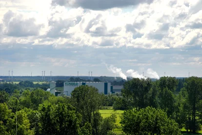 Die Klingele Papierfabrik in Weener Die Klingele Papierfabrik in Weener