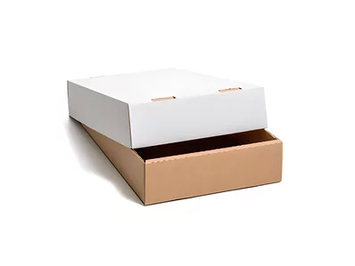 Meeresfrüchteverpackung mit Deckel und Boden Meeresfrüchteverpackung mit Deckel und Boden