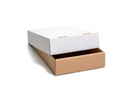 Meeresfrüchteverpackung mit Deckel und Boden Meeresfrüchteverpackung mit Deckel und Boden