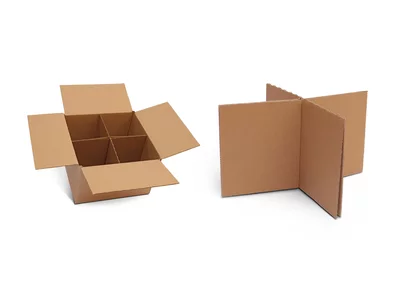 Klappgefache aus Wellpappe
