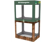 Klingele Kräuterdisplay aus Wellpappe Klingele Kräuterdisplay aus Wellpappe