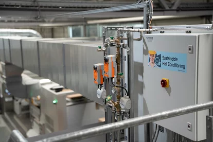 Klingele Hallenkühlung, Technik, Steuerung