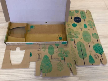 Pflanzenversandverpackung für den Briefkasten Pflanzenversandverpackung für den Briefkasten