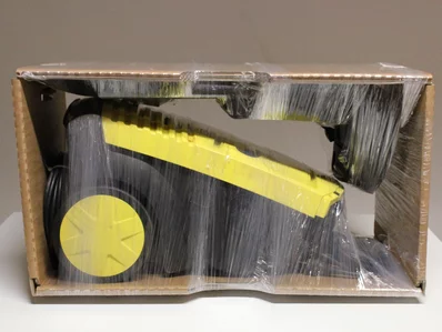 Gerät verpackt mit Wickelsystem AMS Gerät verpackt mit Wickelsystem AMS