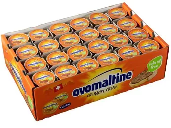 Befüllter Karton mit Ovomaltine