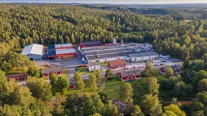 Bäckefors Drohnenbild Bäckefors Drohnenbild