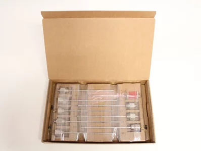 Teile verpackt mit Wickelsystem AMS Teile verpackt mit Wickelsystem AMS
