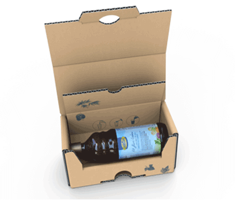 Einzelversandverpackung für Flaschen - La Vita